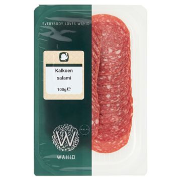 Foto van Wahid kalkoensalami 100g bij jumbo