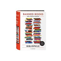 Foto van Bibliophile banned books 500-piece puzzle - puzzel;puzzel (9781797225142)