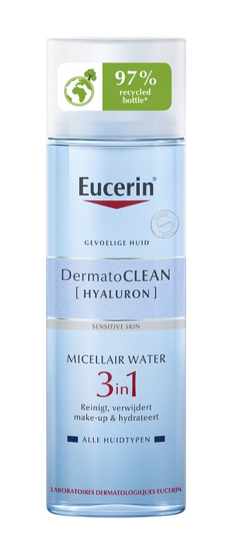 Foto van Eucerin dermatoclean micellaire water 3-in-1