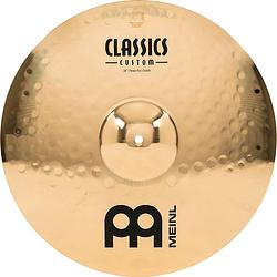 Foto van Meinl cc18pc-b classics custom brilliant 18 inch crash bekken