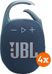 Foto van Jbl clip 5 blauw 4-pack