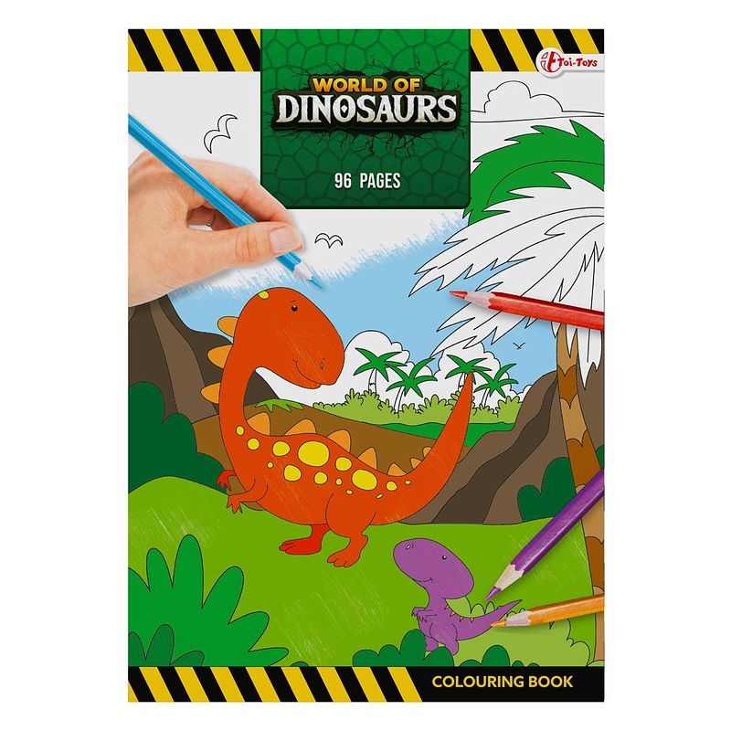 Foto van World of dinosaurs super kleurboek