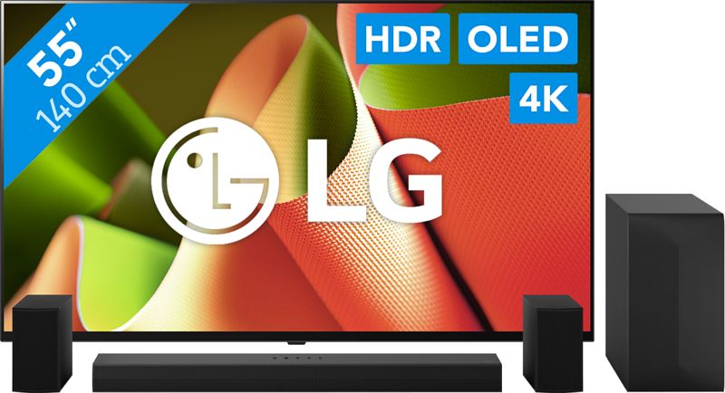 Foto van Lg oled55b42la (2024)  + soundbar