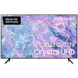 Foto van Samsung crystal uhd 4k cu7179 led-tv 189 cm 75 inch energielabel f (a - g) ci+*, dvb-c, dvb-s2, dvb-t2 hd, smart tv, uhd, wifi zwart