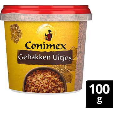 Foto van Conimex bakje gebakken uitjes 100g bij jumbo