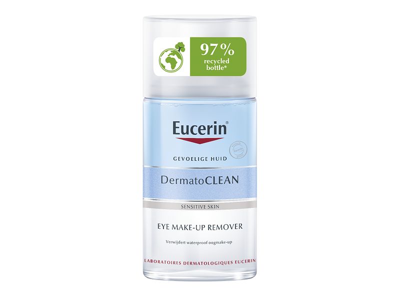 Foto van Eucerin dermatoclean oogreinigingslotion