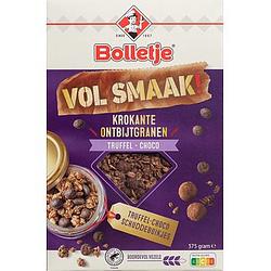 Foto van Bolletje vol smaak! krokante ontbijtgranen truffel choco 375g bij jumbo