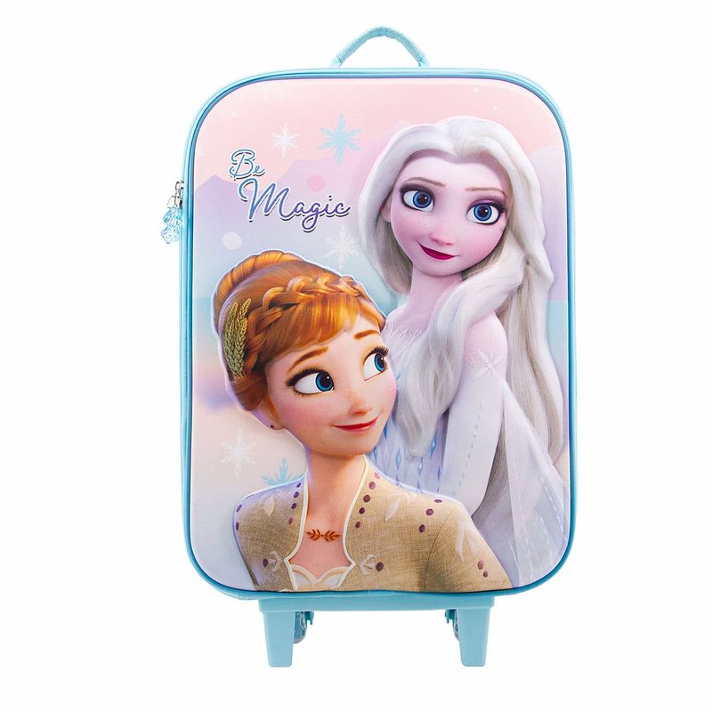 Foto van Disney frozen 2 magic 3d meisjes trolley roze