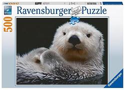 Foto van Schattige kleine otter (500 stukjes) - puzzel;puzzel (4005556169801)