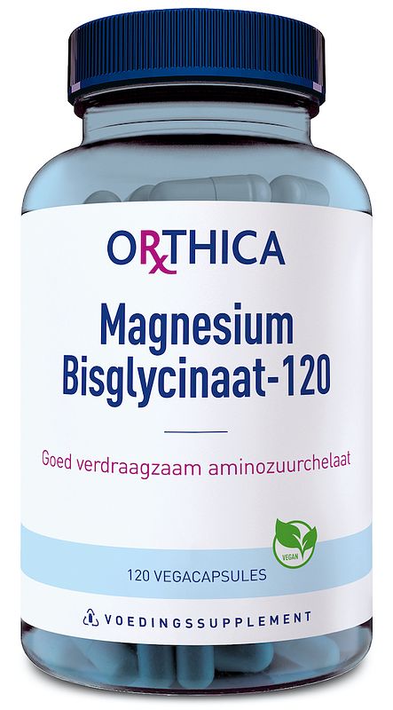 Foto van Orthica magnesium bisglycinaat-120 capsules 120st