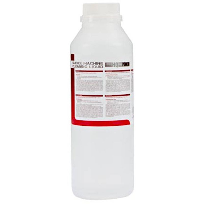 Foto van Hq-power reinigingsvloeistof voor rookmachine 250 ml wit/rood