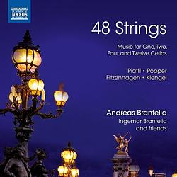 Foto van 48 strings - music for one, two, four and twelve cellos - cd (0747313430178)