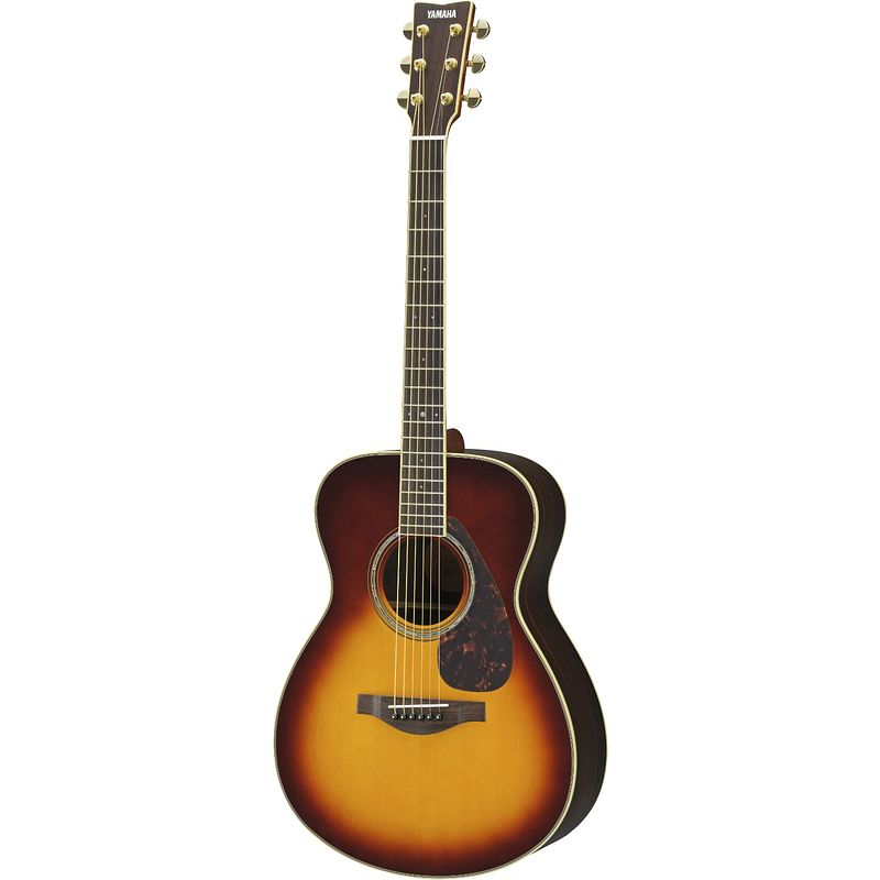 Foto van Yamaha ls6 are brown sunburst elektrisch-akoestische western