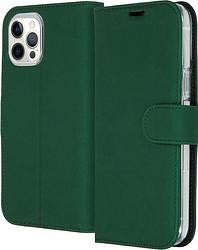 Foto van Accezz wallet softcase bookcase iphone 12 pro max telefoonhoesje groen
