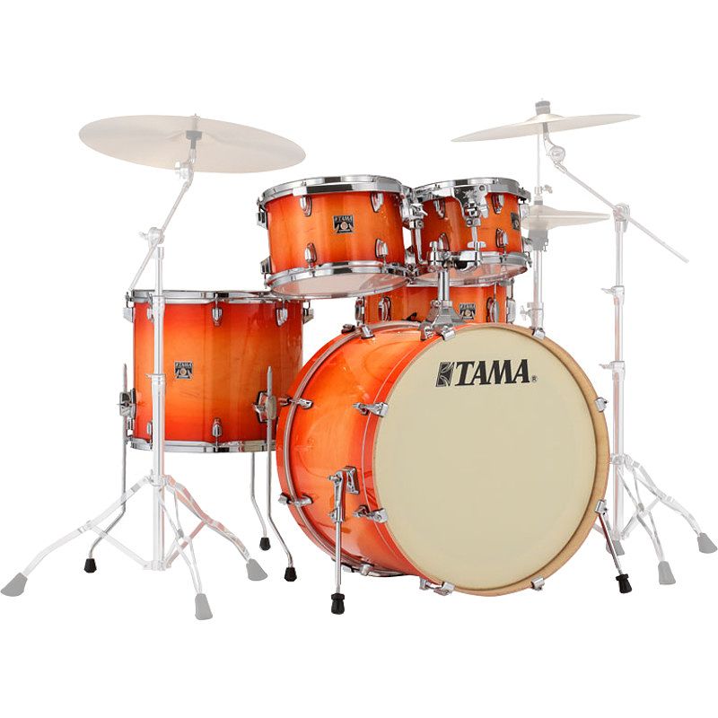 Foto van Tama cl50rs-tlb superstar classic 5-delige set tangerine lac 20