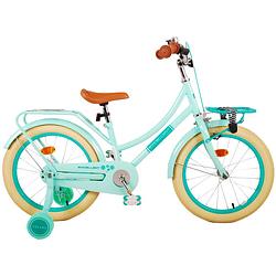 Foto van Volare excellent kinderfiets - meisjes - 18 inch - groen - 95% afgemonteerd