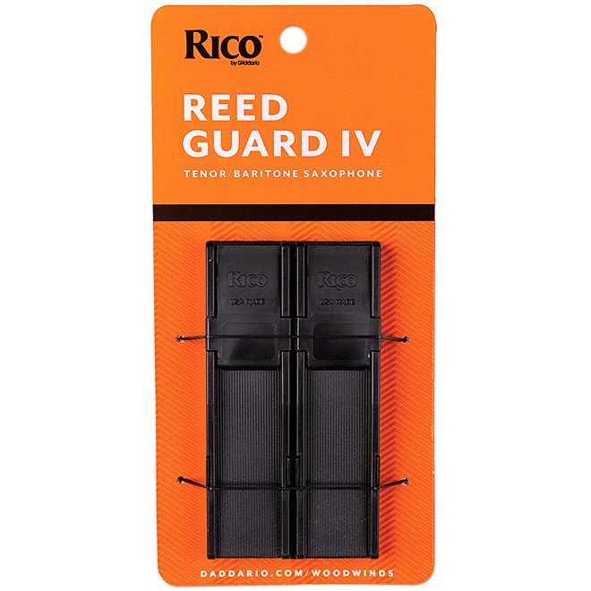 Foto van D'saddario woodwinds rgrd4tsbs rico reed guard iv voor tenor- en baritonsaxofoon