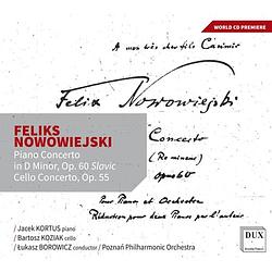 Foto van Nowowiejski: piano concerto op. 60 & cello concerto op. 55 - cd (5902547018836)