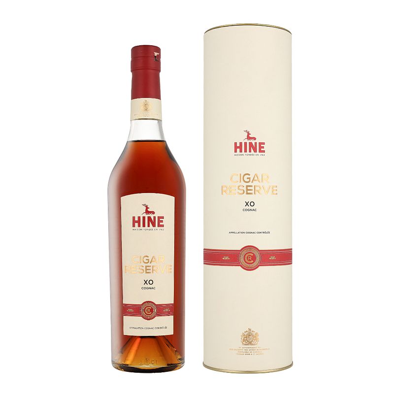 Foto van Hine cigar reserve 70cl cognac + giftbox