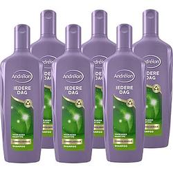 Foto van Andrelon shampoo iedere dag 6 x 300ml aanbieding bij jumbo | 30% korting