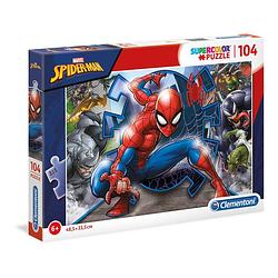 Foto van Clementoni legpuzzel spiderman 104 stukjes