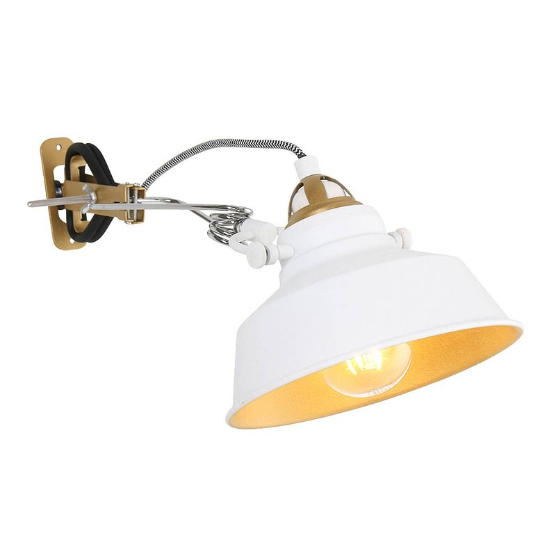 Foto van Steinhauer wandlamp mexlite nove wit