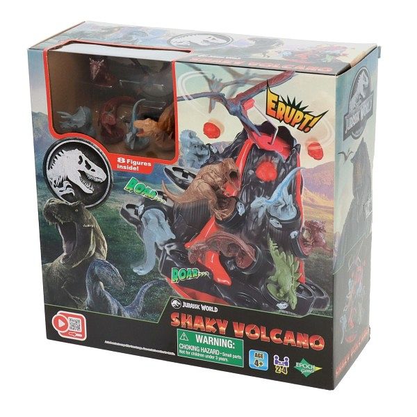 Foto van Spel jurassic world shaky volcano