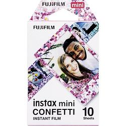 Foto van Fujifilm instax mini confetti point-and-shoot filmcamera bont