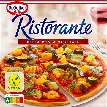 Foto van Dr. oetker ristorante vegan pizza rossa vegetale 335g bij jumbo