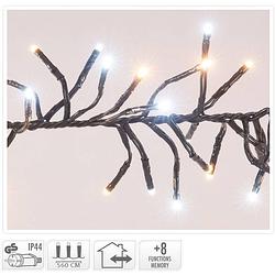 Foto van Decorativelighting clusterverlichting - 768 led - 2-kleuren: wit + warm wit