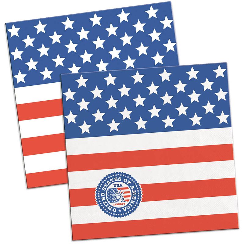 Foto van Folat servetten usa party 25 x 25 cm papier 20 stuks