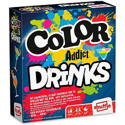 Foto van Shuffle kaartspel color addict drinks karton