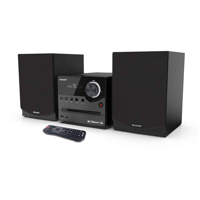 Foto van Sharp xl-b517 stereo set zwart