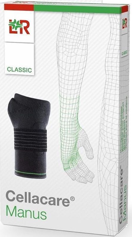 Foto van Lohmann & rauscher cellacare manus classic polsbandage links maat 2