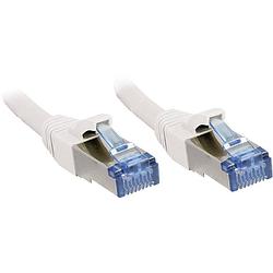 Foto van Lindy 47194 rj45 netwerkkabel, patchkabel cat 6a s/ftp 2.00 m wit snagless 1 stuk(s)