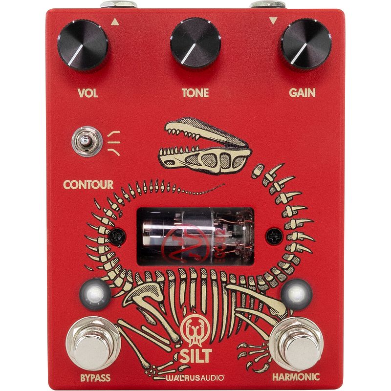 Foto van Walrus audio silt red harmonic tube fuzz