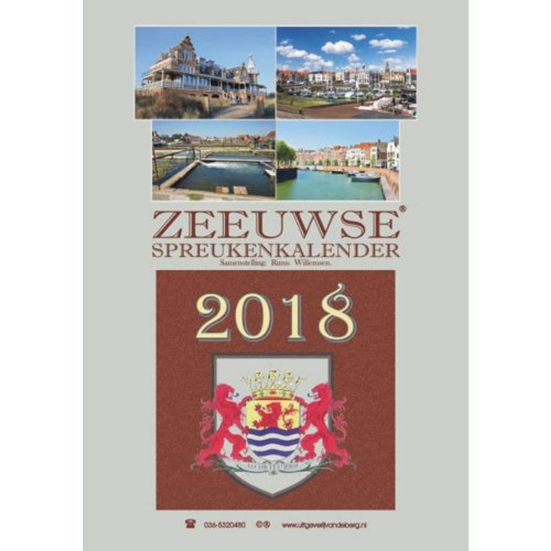 Foto van Zeeuwse spreukenkalender 2018