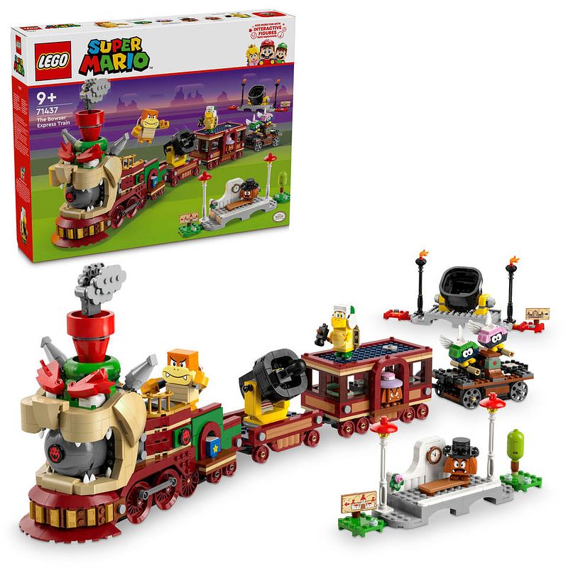 Foto van Lego super mario de bowser exprestrein 71437