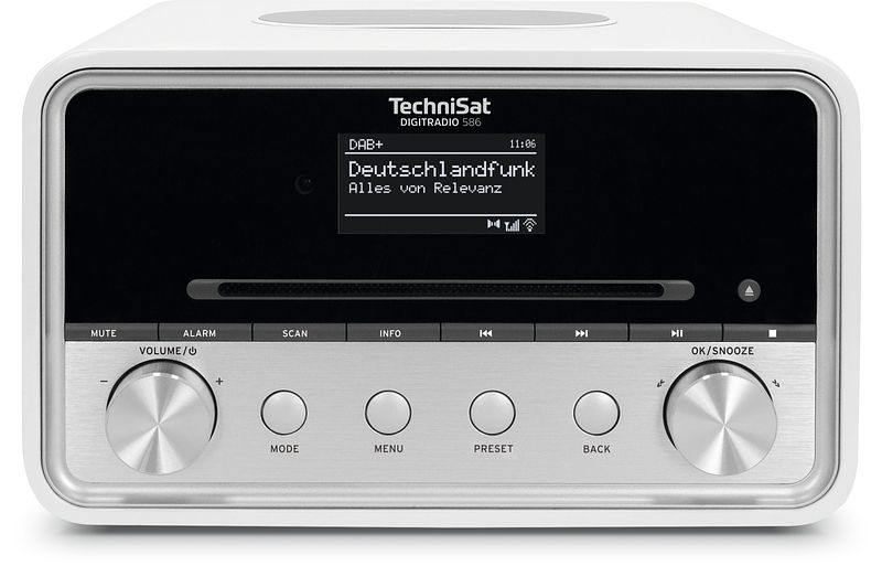 Foto van Technisat digitradio 586 dab radio wit