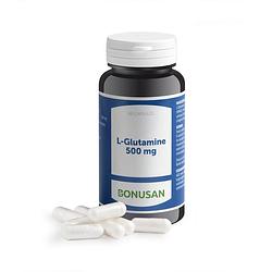 Foto van Bonusan l-glutamine 500mg capsules