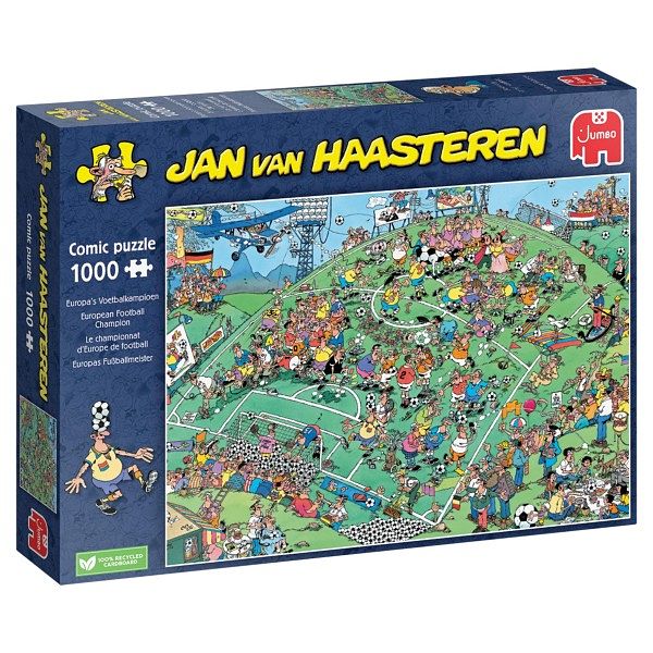 Foto van Jumbo puzzel jan van haasteren europa's voetbalkampioen 1000 stukjes