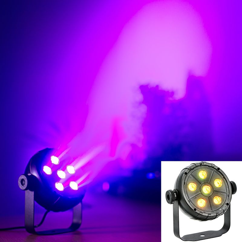 Foto van Ayra dancefx showtime spot usb rgb led spotlight