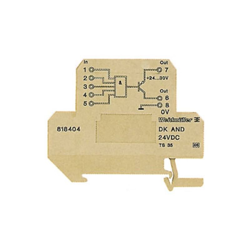 Foto van Weidmüller dk u-f dk5 0-10v 8242040000 dc/f-omvormer 10 stuk(s)