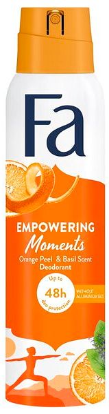 Foto van Fa empowering moments orange peel & basil deodorant