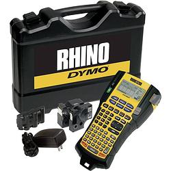 Foto van Dymo rhino 5200 kit labelmaker geschikt voor labels: ind 6 mm, 9 mm, 12 mm, 19 mm