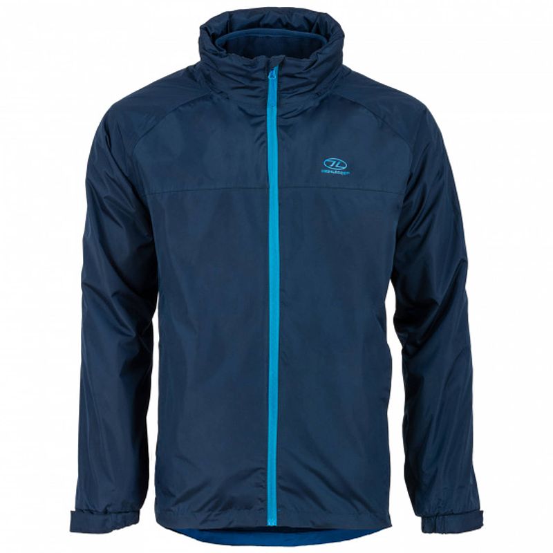 Foto van Outdoorjas torridon heren polyester blauw maat l