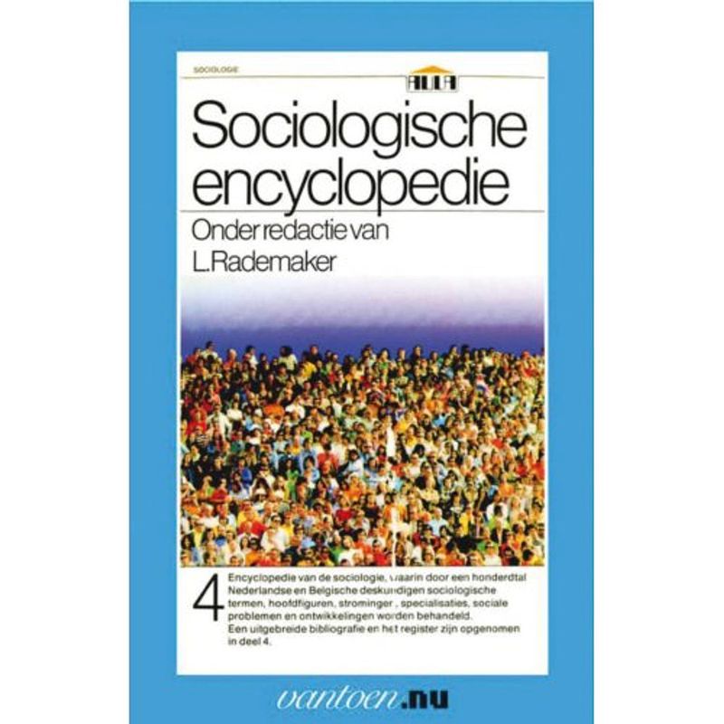 Foto van Sociologische encyclopedie / 4 - vantoen.nu