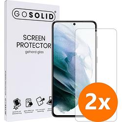 Foto van Go solid! google pixel 6 screenprotector gehard glas - duopack