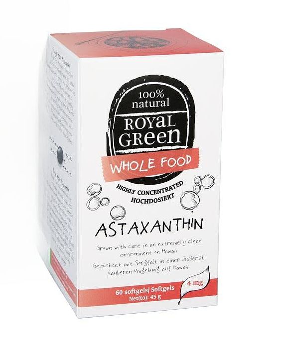 Foto van Royal green astaxanthine softgel 60st