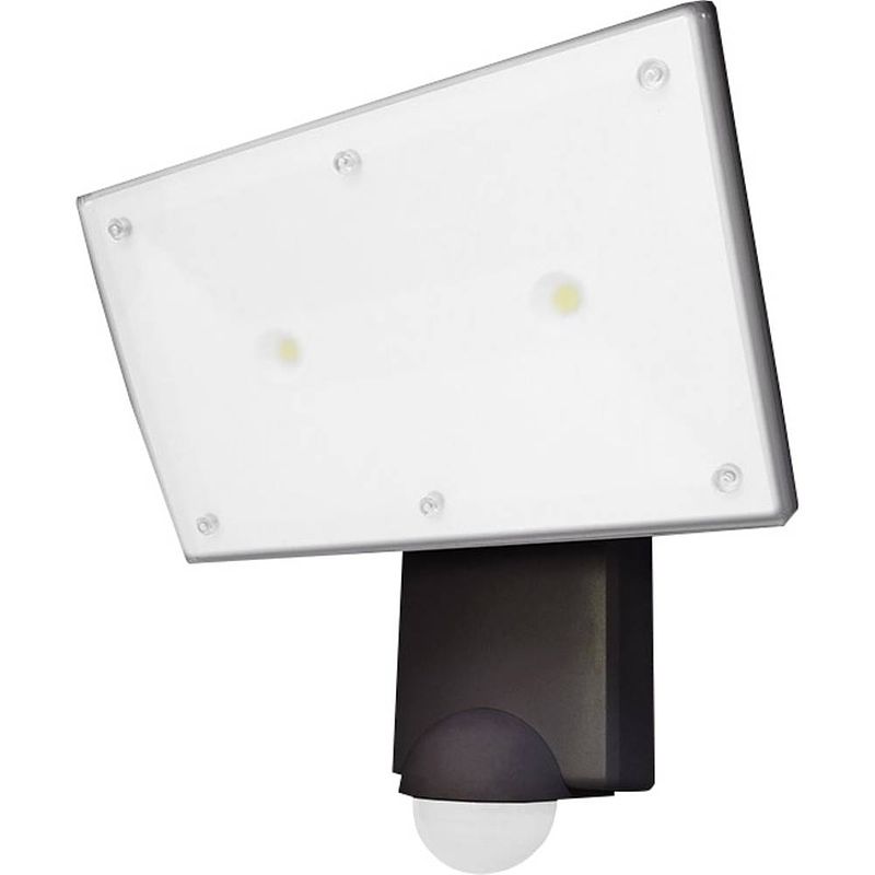 Foto van Grothe 94556 94556 led-buitenschijnwerper met bewegingsmelder 4.12 w neutraalwit